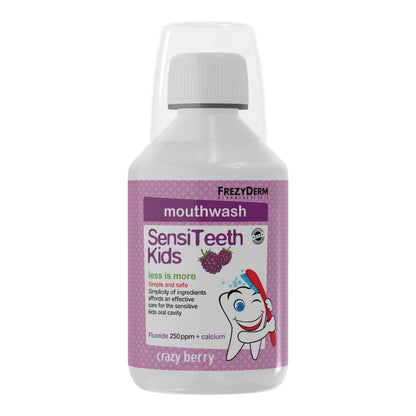 FrezyDerm Sensiteeth Kids Mouthwash 250ml
