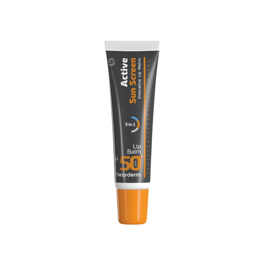 FrezyDerm Active Sun Screen Lip Balm SPF 50+ 15ml