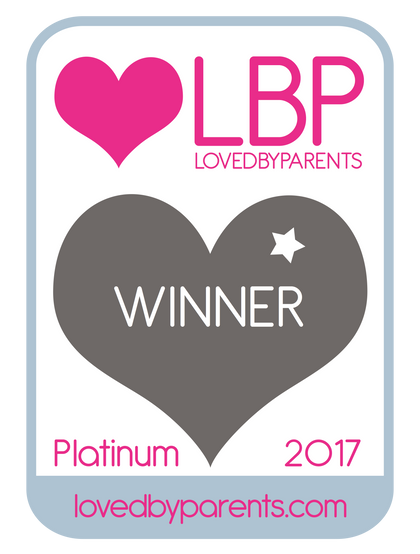Loved by Parents 2017 Platinum Winner