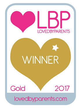 Loved by Parents Awards 2017 Gold winner