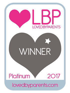 Loved by Parents Awards 2017 Platinum winner