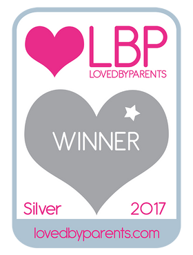 Loved by Parents Awards 2017 Silver winner