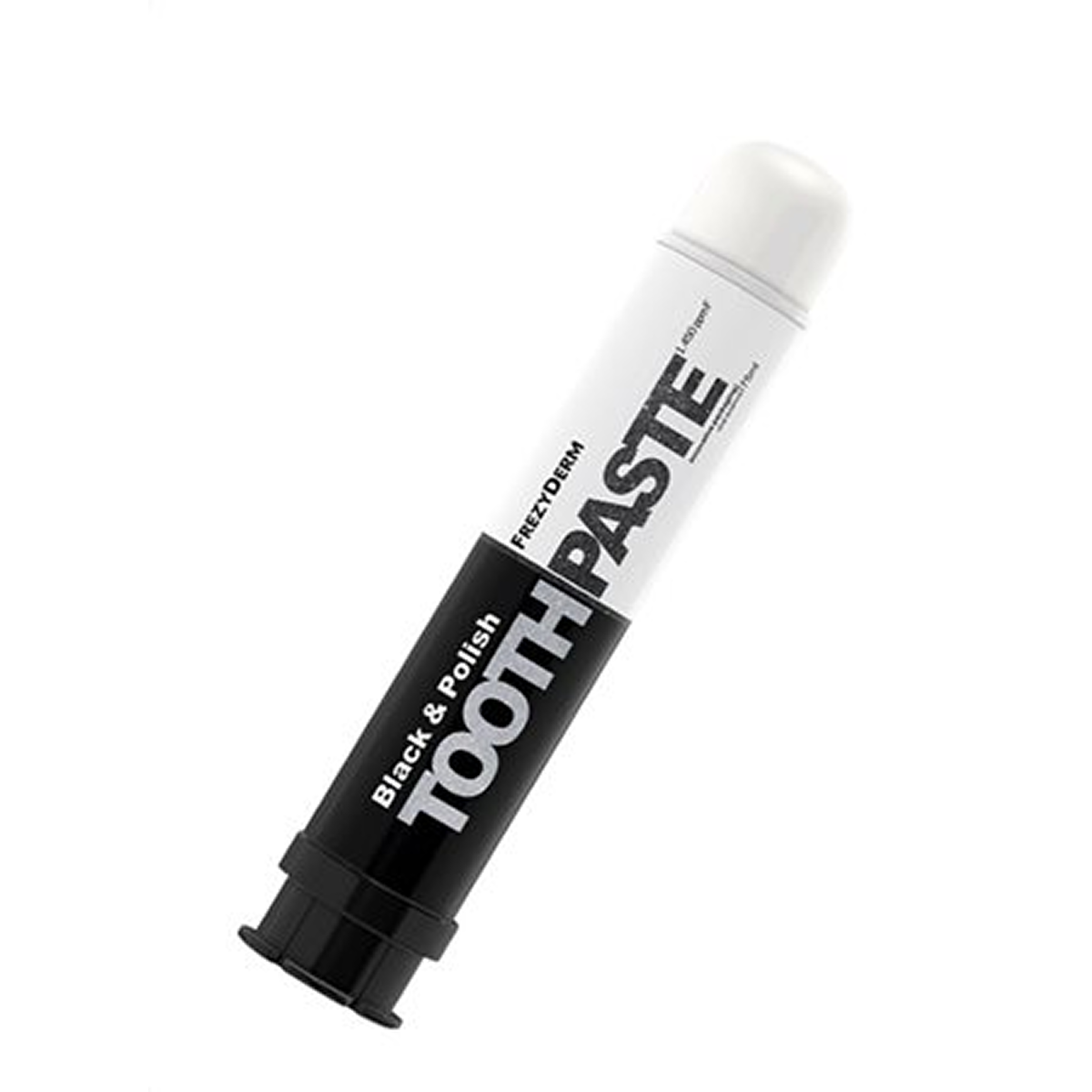 FREZYDERM Black & Polish Toothpaste 75ml – product view 2