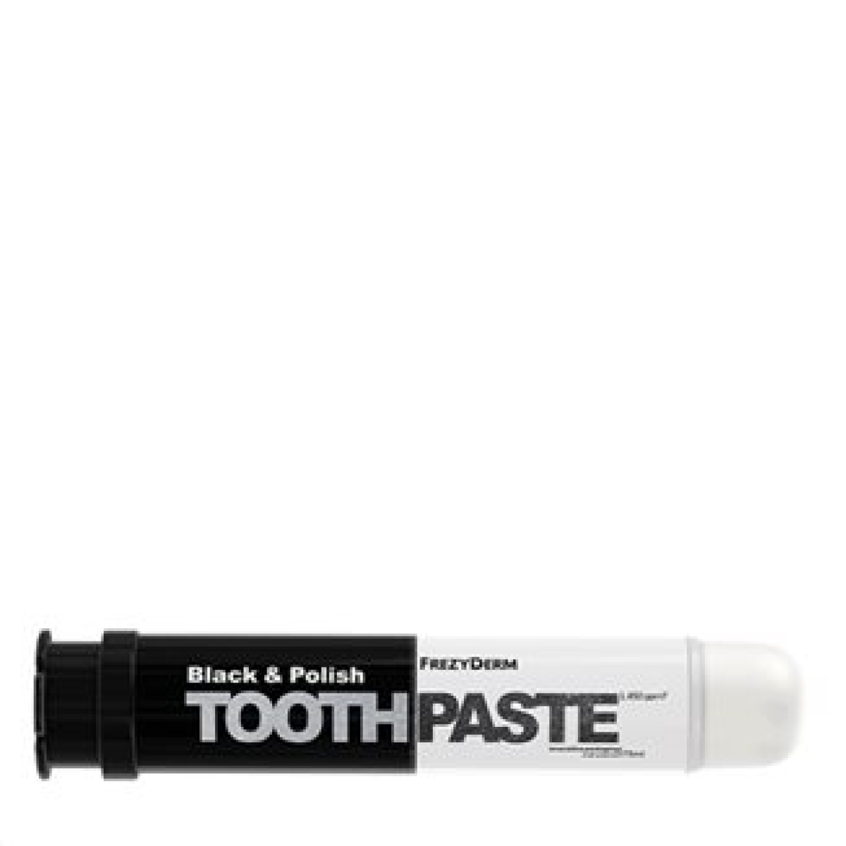 FREZYDERM Black & Polish Toothpaste 75ml – product view 3