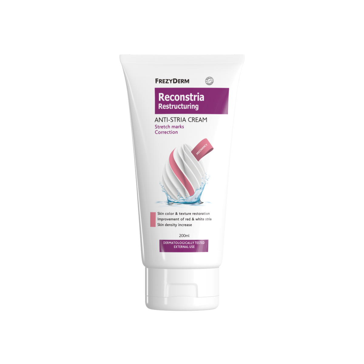 FREZYDERM Reconstria Restructuring Anti-Stria Cream 200ml — updated packaging