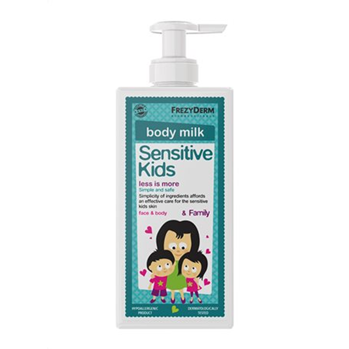FREZYDERM Sensitive Kids Body Milk 200ml