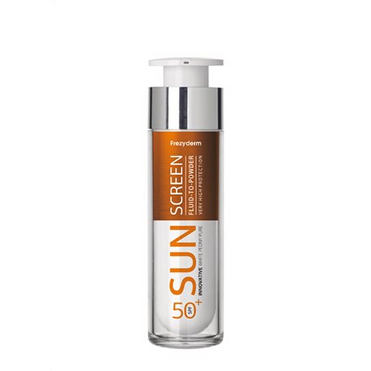 FREZYDERM Sun Screen Fluid to Powder SPF50 50ml